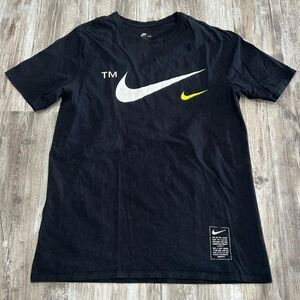 Nike Sportswear overbranded "TM" double swoosh black athleisure streetwear t-shi